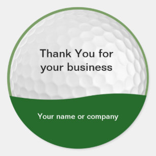 Stickers Merci de golf