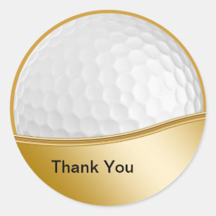 Stickers Merci de golf
