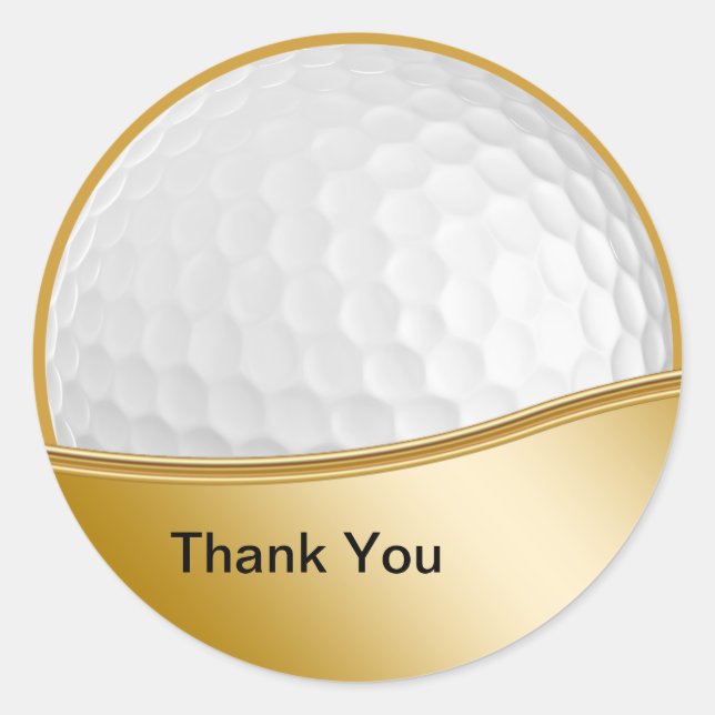 Stickers Merci de golf (Devant)