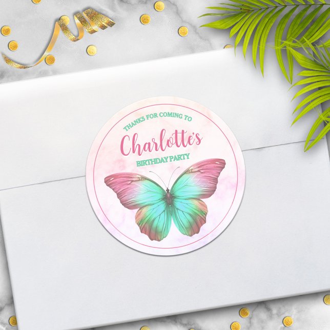 Stickers Merci de la fête des papillons (Créateur téléchargé)