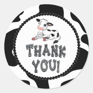 Stickers Merci de vache