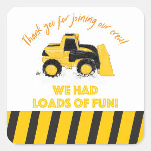 Stickers Merci du chantier