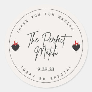 Stickers Merci mariage