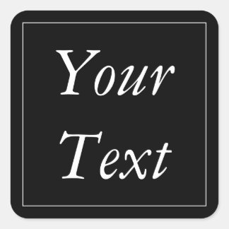 Stickers Merci noir & blanc et Favoriser les Étiqu