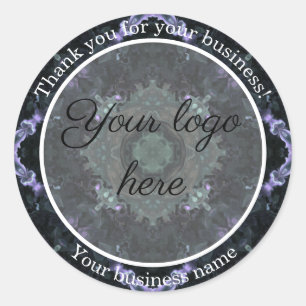 Stickers "Merci pour votre entreprise" personnalis
