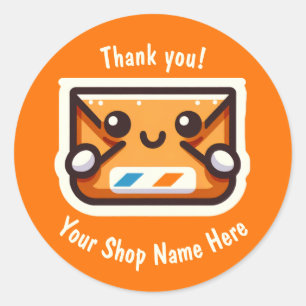 Stickers Merci sur mesure pour petites entreprises