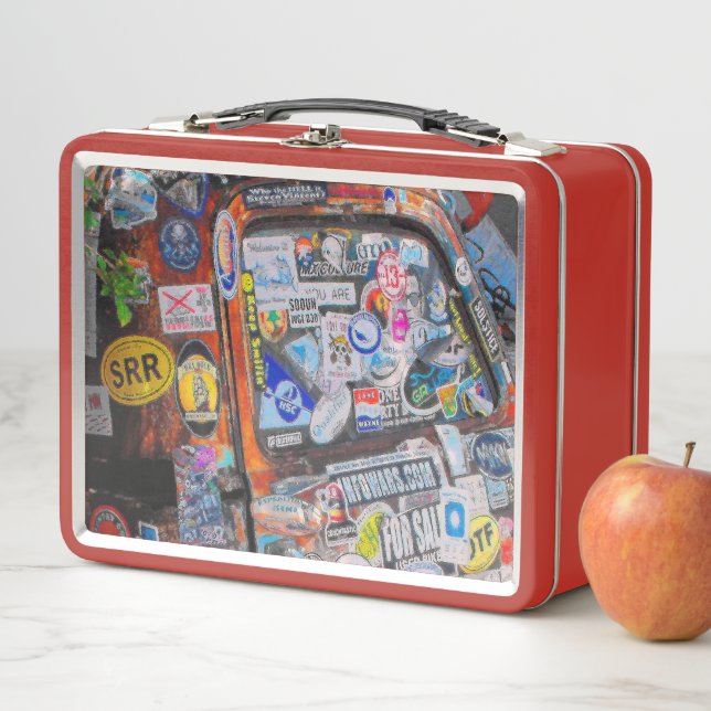 Stickers Metal Lunch Box (In Situ)