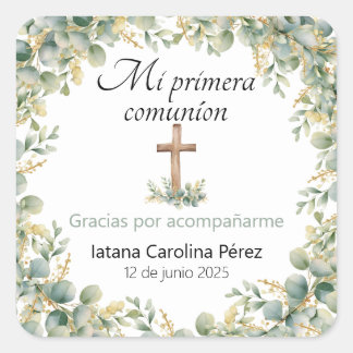 Stickers Mi Primera Comunion - Première Communion