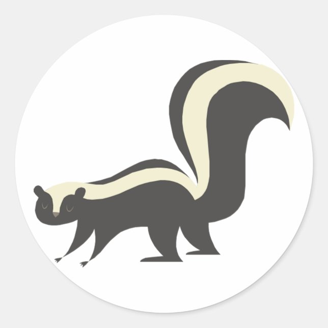 Stickers mignon Skunk (Devant)