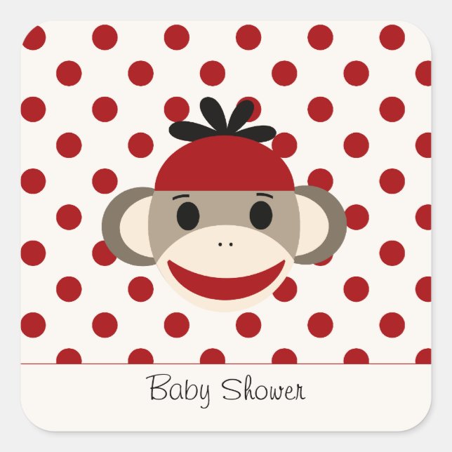 Stickers Mignons Par Le Sock Monkey Shoppe (Devant)