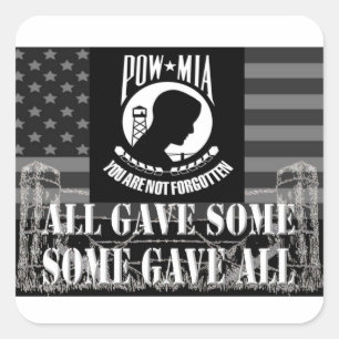 Stickers militaires POW-MIA