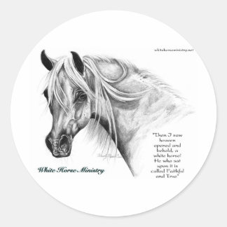 Stickers Ministère du Cheval Blanc