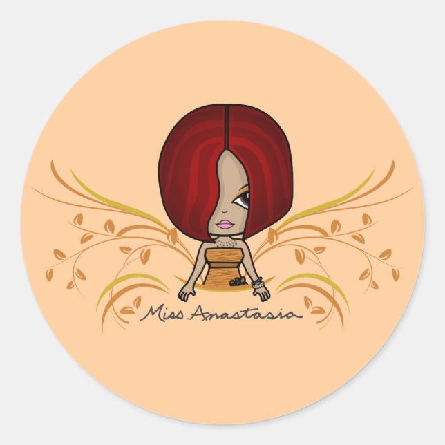Stickers "Miss Anastasia" (Devant)