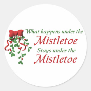 stickers Mistletoe de Noël