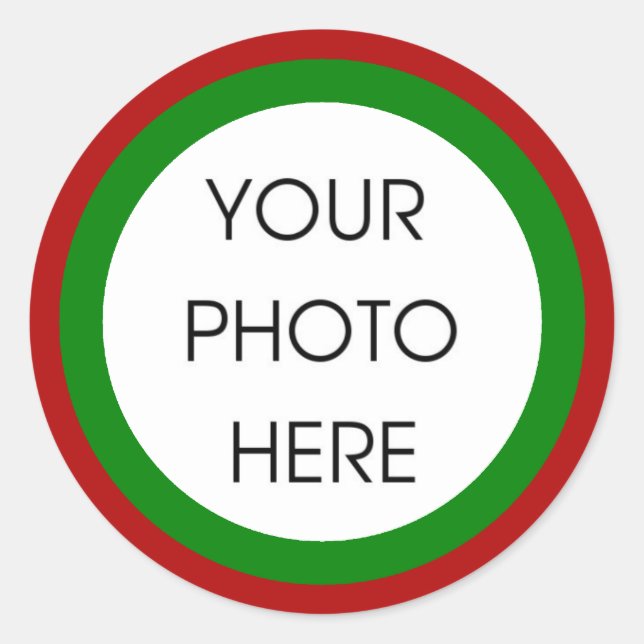 Stickers Modèle de Noël (Devant)