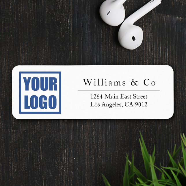 Stickers Modèle du logo d'entreprise 30x Étiquette (Créateur téléchargé)