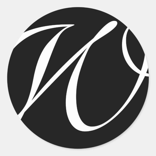 Stickers monogramme| D1 (Devant)