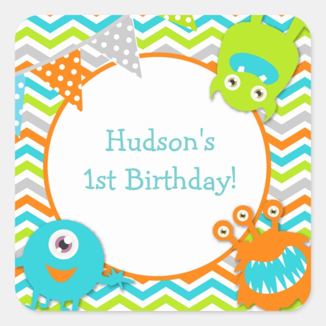 Stickers Monster (Devant)