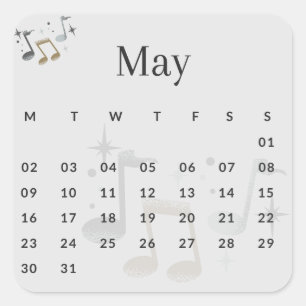 Stickers month of year - May (S'I) *2022