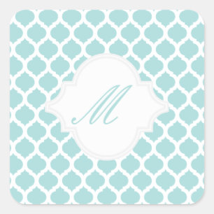 Stickers Motif bleu marocain