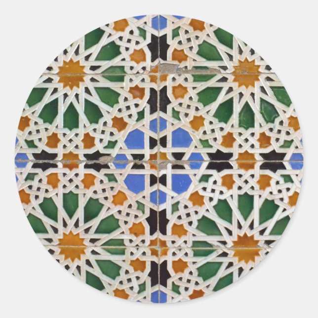Stickers Motif marocain lumineux (Devant)