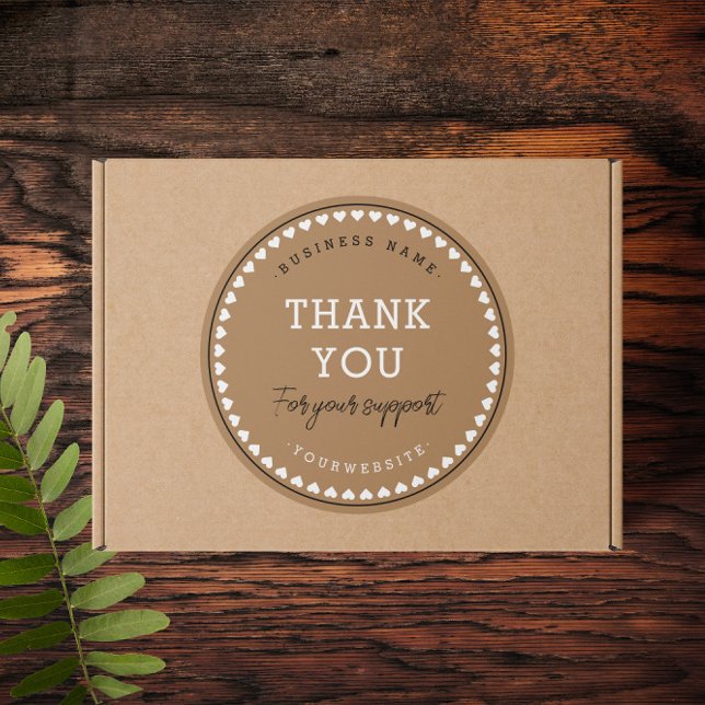 Stickers Motif Merci classique de l'amour (Créateur téléchargé)