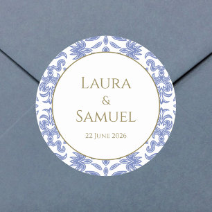 Stickers Motifs Bleu Pierre