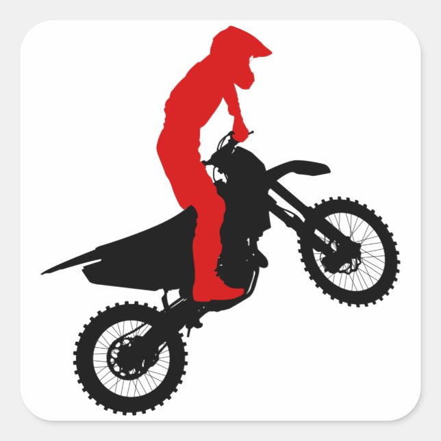 Stickers Motorcross Rider (Devant)