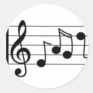 Stickers Music Note