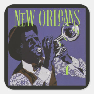 stickers Musique de la Nouvelle-Orléans