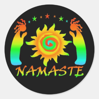 Stickers Namaste
