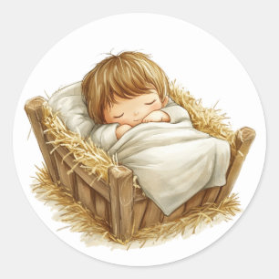 Stickers Nativité Festive