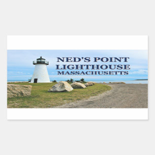 Stickers Ned’s Point Lighthouse, Massachusetts
