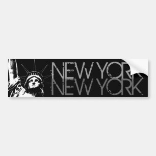 Stickers New York Bumper Statue of Liberty Sticker