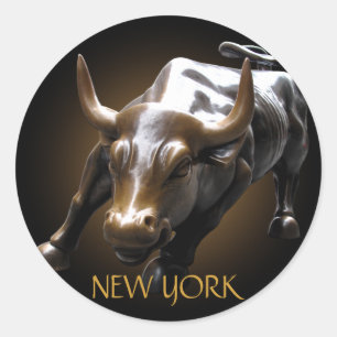 Stickers New York Stickers New York Bull Souvenir