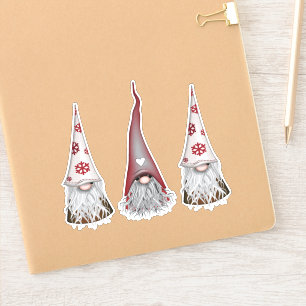Stickers Noël Gnome scandinave