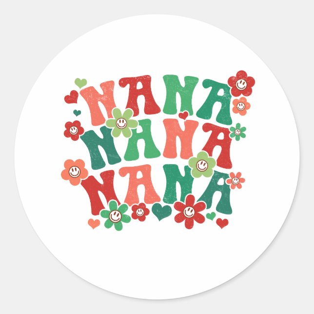Stickers Noël Nana (Devant)
