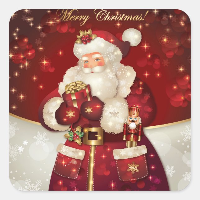 Stickers Noël Père Noël (Devant)