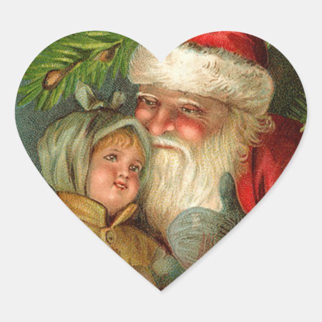 Stickers Noël Père Noël allemand
