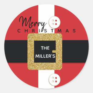 stickers Noël Père Noël Suit