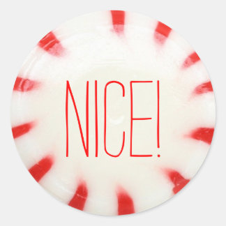 Stickers Noël Vacances Naughty Ou Nice