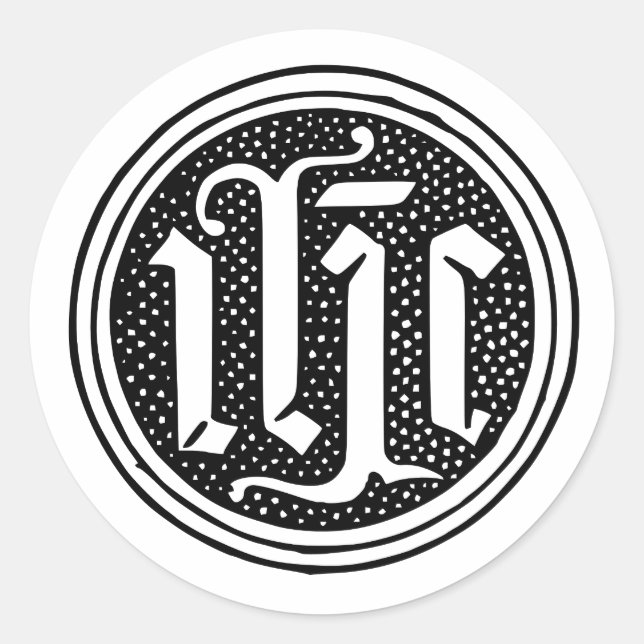 Stickers Nom de Jésus "IHS" (Devant)