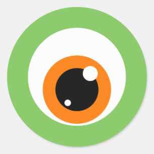 Stickers oeil monstre