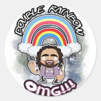 Stickers OFFICIELS Double Arc En Ciel !