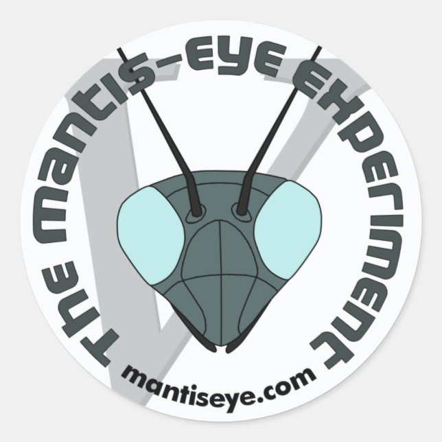 Stickers officiels Mantis-Eye Experiment (Devant)
