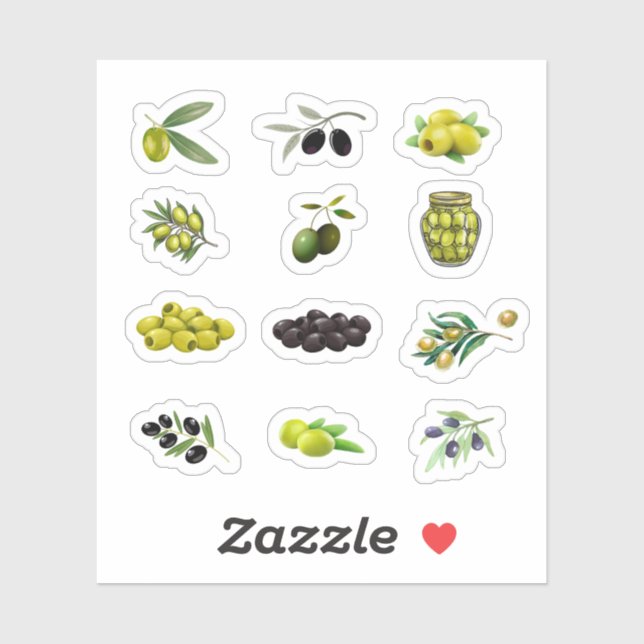 Stickers Olive (Feuille)