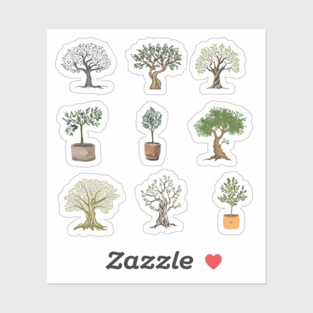 Stickers Olive Tree (Feuille)
