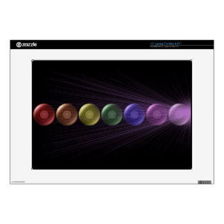 Stickers Ordinateur Portable Peau d'ordinateur portable de 7 Chakras