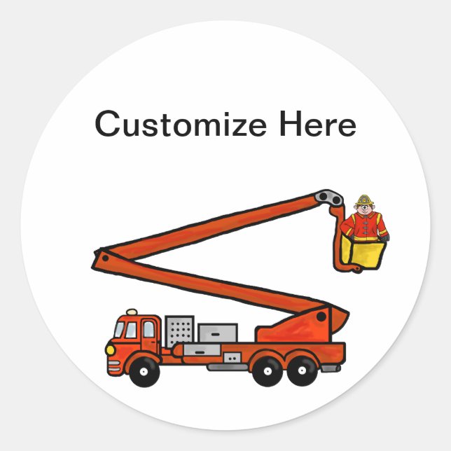 Stickers ou étiquettes de nom de camion de coffre- (Devant)