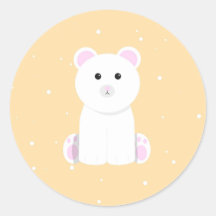 Stickers Ours Polaire